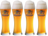 Weihenstephaner Bierglas Weizen - 500 ml - 4 Stück