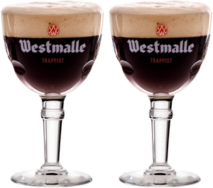 Westmalle Trappistenbiergläser - 330 ml - 2 Stück