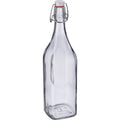 Westmark Flaschen mit Bügelverschluss / Weckglas Quadratisch 1 Liter