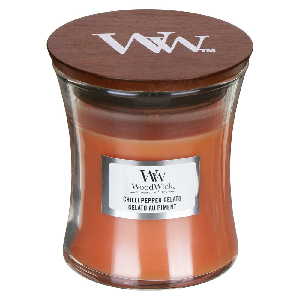 WoodWick Duftkerze Mini Chilli Pepper Gelato - 8 cm / ø 7 cm