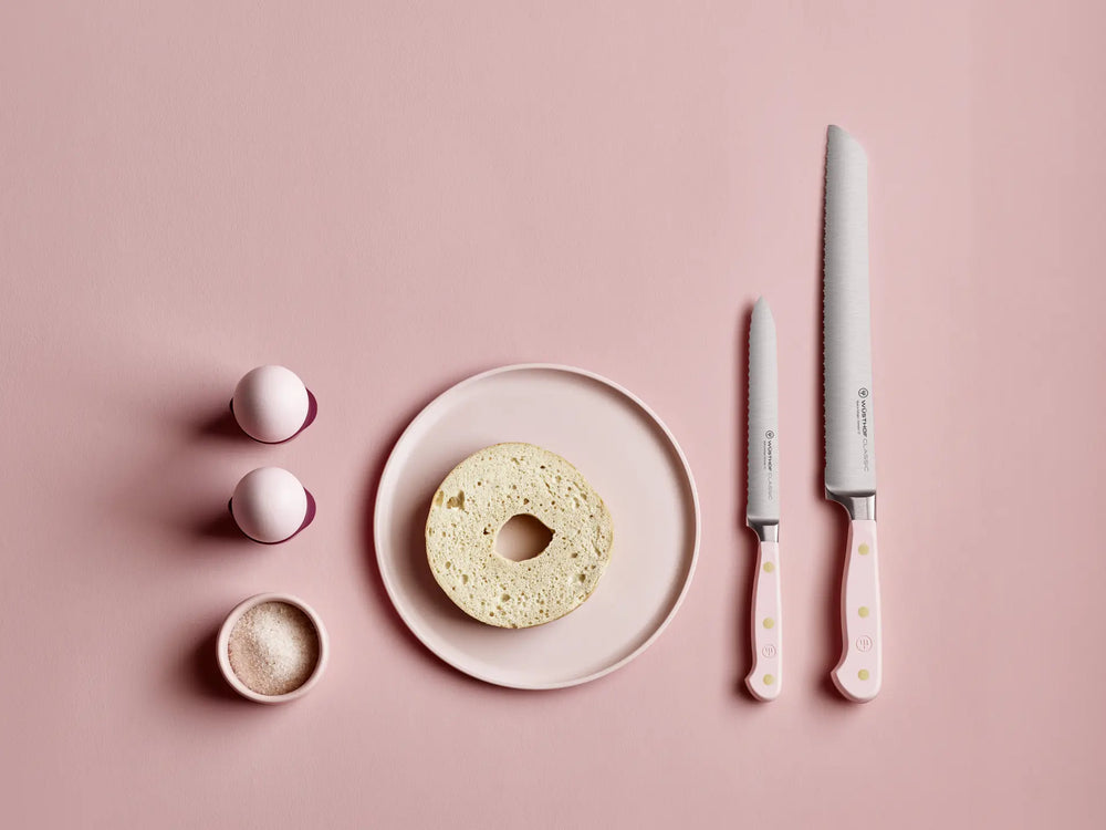 Wusthof Messerset Kochmesser + Officemesser Classic Color - Pinkes Himalaya Salz 2-teilig