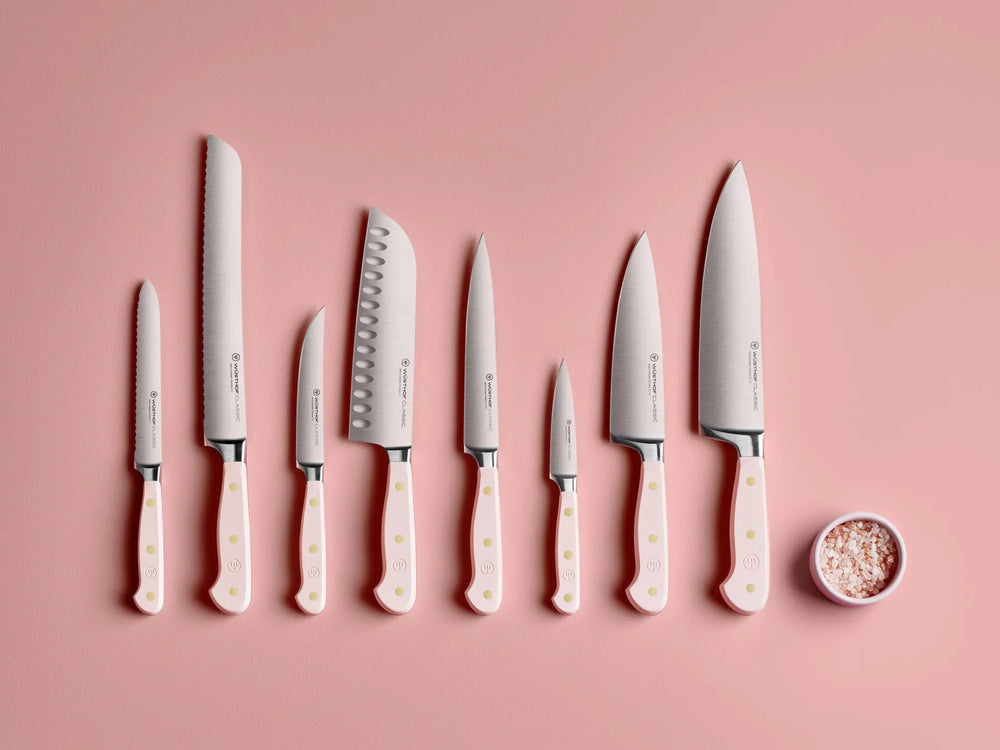 Wüsthof Brotmesser Doppel-Zahnmesser Classic Pink Himalaya Salz 23 cm
