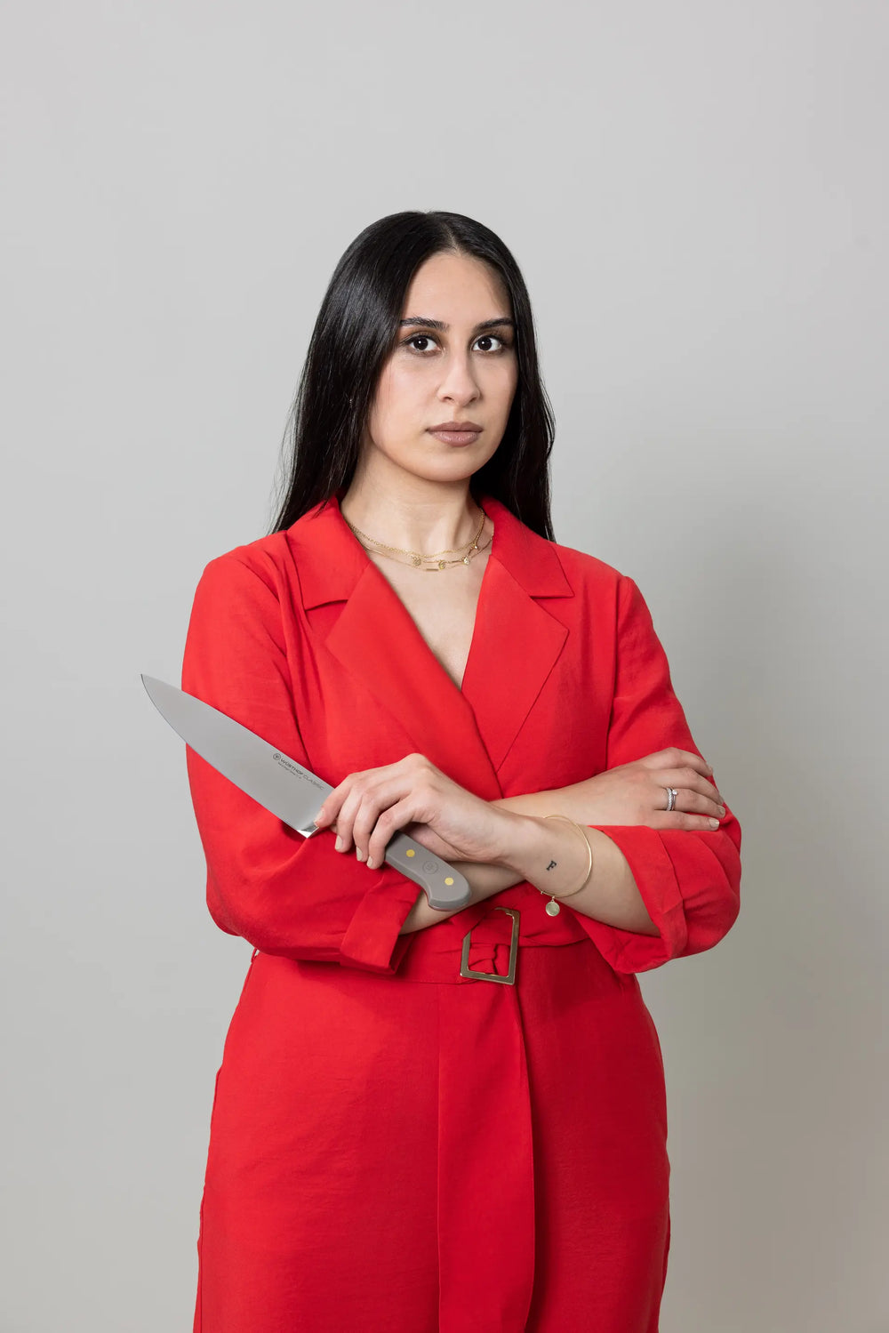 Wüsthof Brotmesser Doppelwellenschliff Classic Velvet Oyster 23 cm