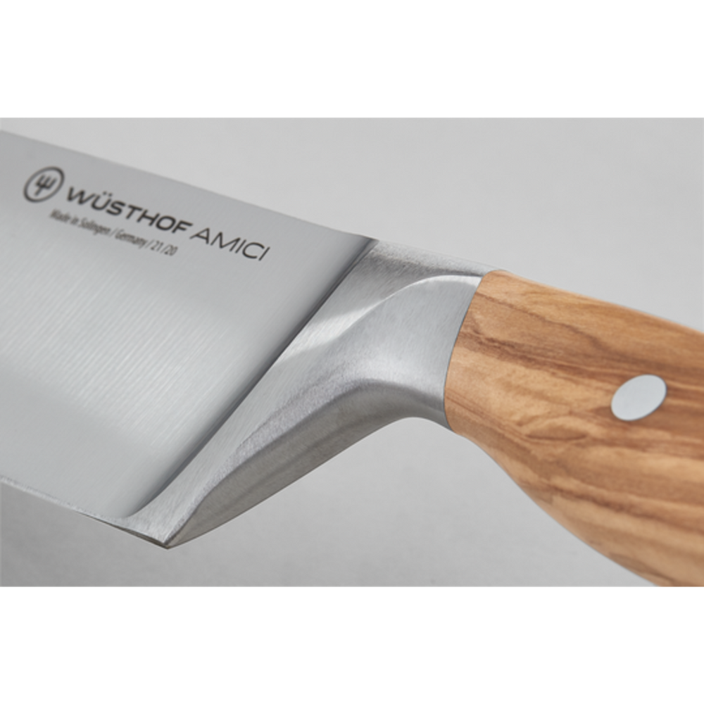 Wusthof Geschenkeset Amici - Kochmesser, Schneidebrett & Olivenöl
