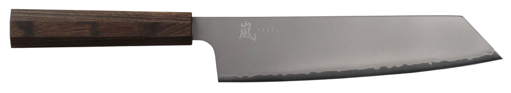 Yaxell Kiritsuke Messer Hana 20 cm – 3-lagiger Edelstahl – dunkelbrauner Pakkaholzgriff