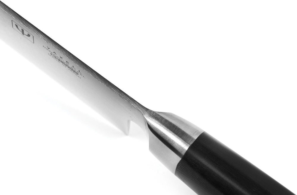 Yaxell Kiritsukemesser Ran 20 cm - 69-lagiger Damaststahl - Griff aus Canvas-Micarta