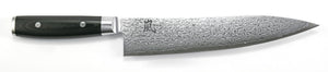 Yaxell Kochmesser - 24 cm – 69-lagiger Damaststahl – Griff aus Canvas-Micarta