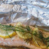 Lachs grillen