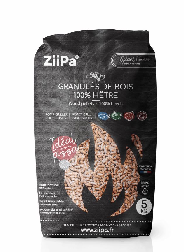 ZiiPa Holzpellets - für ZiiPa Pizzaofen - 5 Kilo