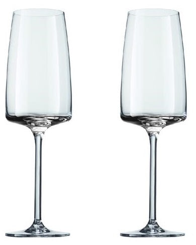 Zwiesel Glas Champagnergläser Vivid Senses Light & Fresh 380 ml - 2 Stück