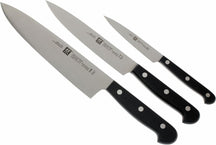 Zwilling Gourmet Messerset 3-teilig (Kochmesser, Tranchiermesser, Schälmesser)