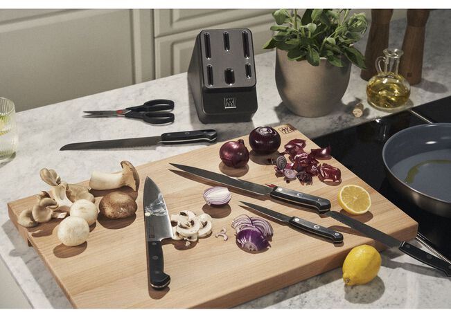 ZWILLING Gourmet 7-teilig, Messerblock, Anthrazit