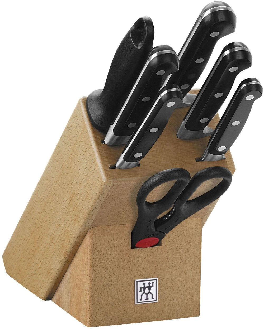 ZWILLING Professional S 8-teilig, Messerblock, Natur