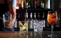 Bormioli Rocco Gläser Verschluss Transparent 290 ml - 6 Stück + Cookinglife Karaffe 1 Liter