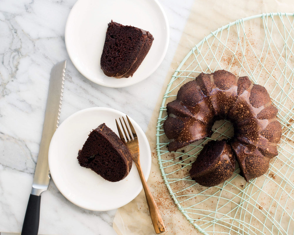 Nordic Ware Gugelhupf Backform Jubiläums-Bundt Gold Klein ø 20 cm / 1.4 Liter