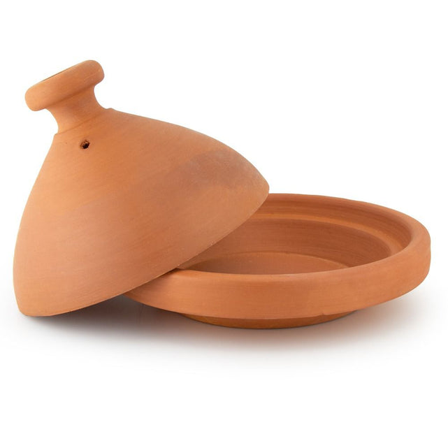 Tajine aus unglasiertem Steingut