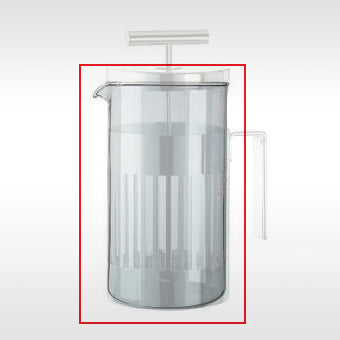 Alessi Reserveglas für Cafetiere 9094-8 / MGPF-8 / AKK19