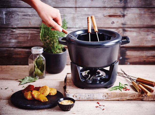 Beka Fondue-Set - Nori - Gusseisen - 8 Personen - 2 Liter