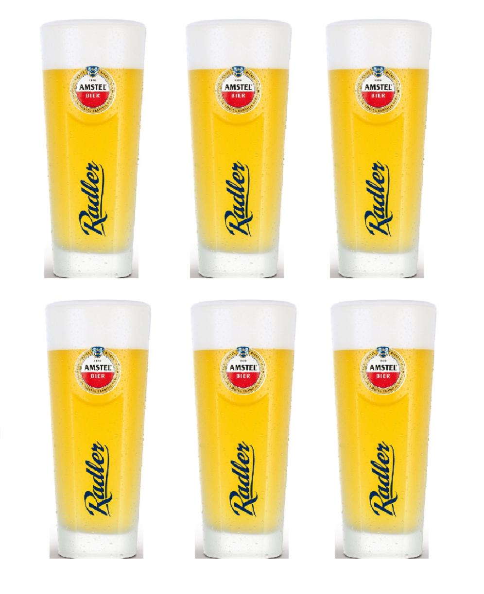 Amstel Biergläser Radler 300 ml - 6 Stück