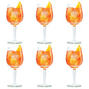 Aperol Spritz Gläser 450 ml - 6 Stück