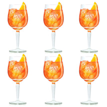 Aperol Spritz Gläser 450 ml - 6 Stück