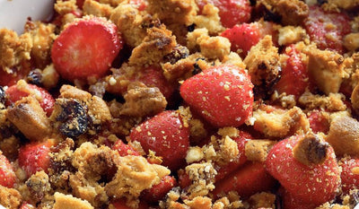 Mini-Apfel-Erdbeer-Crumble