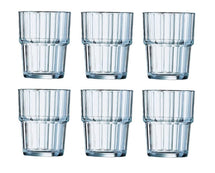 Arcoroc Tumbler Norvege Gehärtetes Glas 200 ml - 6 Stücke