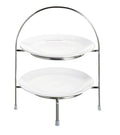 ASA Selection Etagere / Servierturm A Table - Silber - ø 21 cm - 2-lagig