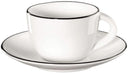 ASA Tasse und Untertasse A Table Ligne Noire 70 ml