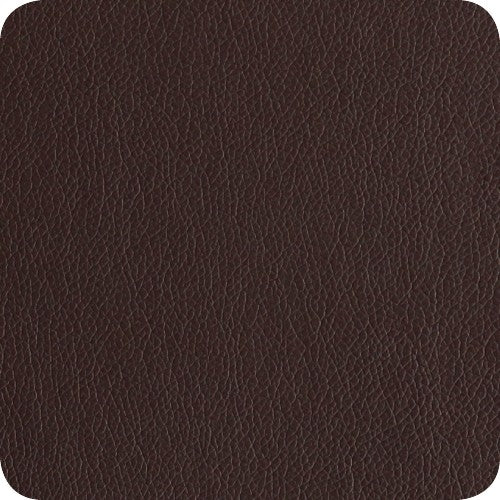 ASA Selection Untersetzer - Leder Optik Fein - Chocolat - 10 x 10 cm - 4 Stück