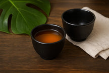 Cookinglife Teetassen - Gusseisen - Schwarz - 2 Stück