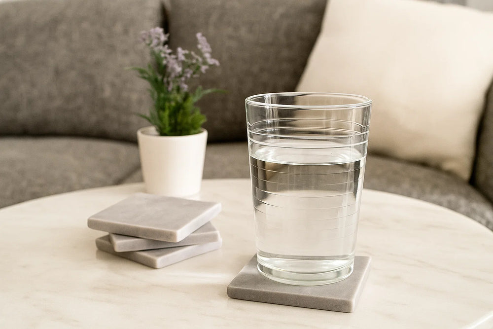 Cookinglife Untersetzer Bar Essentials Marmor 4 Stück