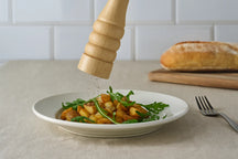 Cookinglife Pfeffermühle Rocca Natur - Edelstahl Mahlwerk - 31,5 cm