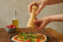 Cookinglife Salzmühle Rocca Natur - Keramik Mahlwerk - 16,5 cm