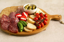 Cookinglife Servierbrett Pizzabrett XXL Organic Bambus ø 42 cm