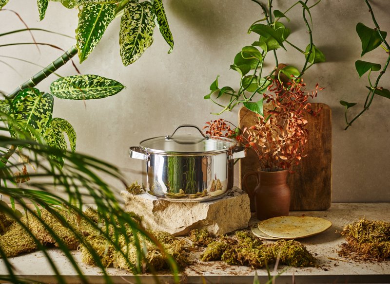 Beka Kochgeschirr Set Cicla 6-teilig - ohne Antihaftbeschichtung - geeignet für alle Wärmequellen (Kochpannen, Stielkannen & Bratpfannen)