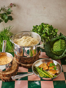 Beka Kochgeschirr Set Cicla 6-teilig - ohne Antihaftbeschichtung - geeignet für alle Wärmequellen (Kochpannen, Stielkannen & Bratpfannen)