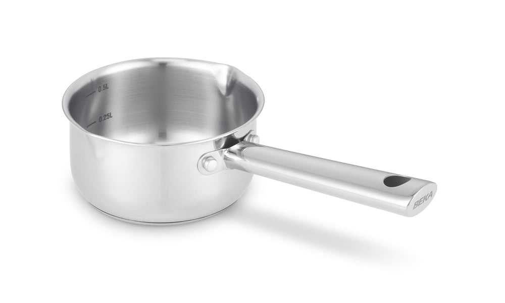 Beka Kochgeschirr Set Cicla 6-teilig - ohne Antihaftbeschichtung - geeignet für alle Wärmequellen (Kochpannen, Stielkannen & Bratpfannen)