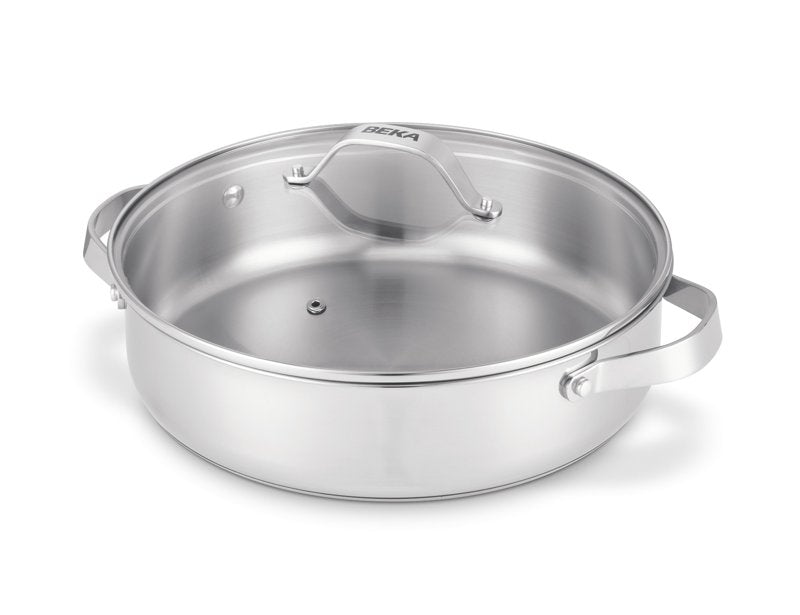 Beka Kochgeschirr Set Cicla 5-teilig - ohne Antihaftbeschichtung - geeignet für alle Wärmequellen (Kochpannen, Stielkannen & Sautépfanne)