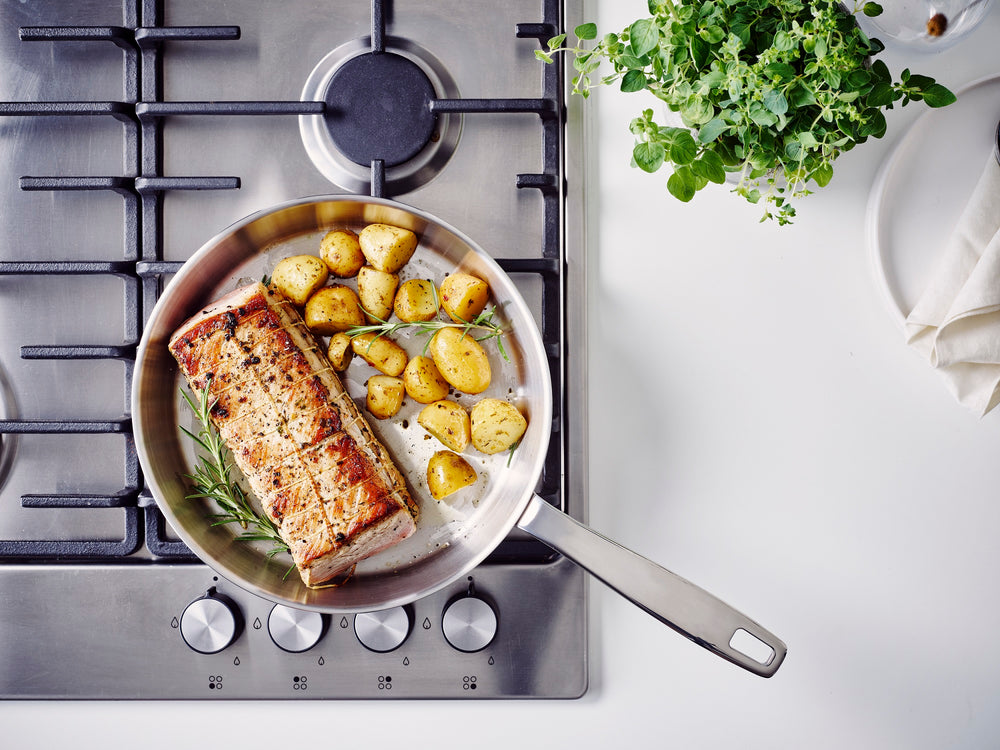 Beka Bratpfannen Set Maestro 5-Ply 2-teilig - ø 24 & 28 cm - ohne Antihaftbeschichtung - geeignet für alle Wärmequellen