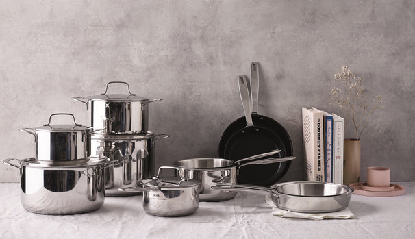 Beka Saucenpfanneset Maestro 5-Ply 3-teilig - ø 16, 18 & 20 cm - geeignet für alle Wärmequellen