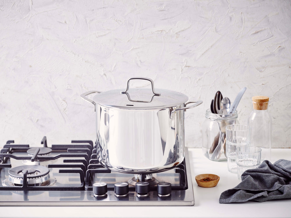 Beka Kochtopf Maestro RVS mit Deckel ø 24 cm / 5,1 Liter - geeignet für alle Wärmequellen