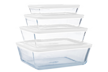 Pyrex Backform - mit Deckel - Cook & Freeze 8-teilig