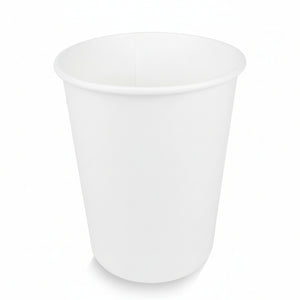 Cookinglife Papierbecher - Einweg Kaffeebecher 230 ml aus Karton - Weiß - 50 Stk