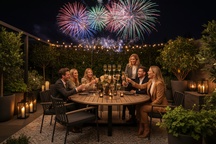 Cookinglife Cocktailbaum für 12 Gläser – Cocktailbaum & Etagere – Gläserständer, Servierturm – Schwarz