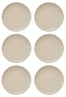 Cookinglife Speiseteller Cardida Beige ø 26 cm - 6 Stück