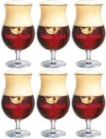 Gulden Draak Bierglas 330 ml - 6 Stück
