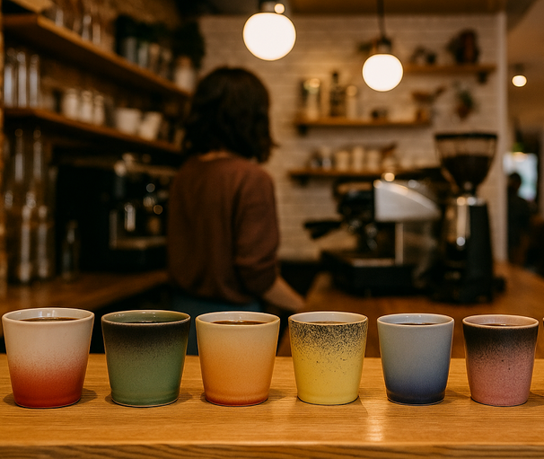 Studio Tavola Kaffeegeschirr Fire (Becher & Kaffeetassen) - 12 Stück
