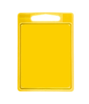 Cookinglife Schneidebrett mit Saftgrube 35 x 25 x 0,85 cm - Gelb