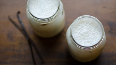 Veganer Vanille-Milchshake